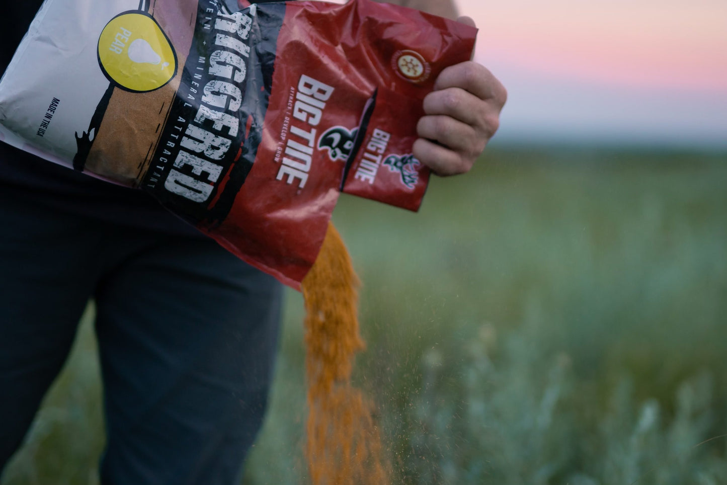 Big Tine Triggered Protein & Mineral Pear Attractant - 5 LB