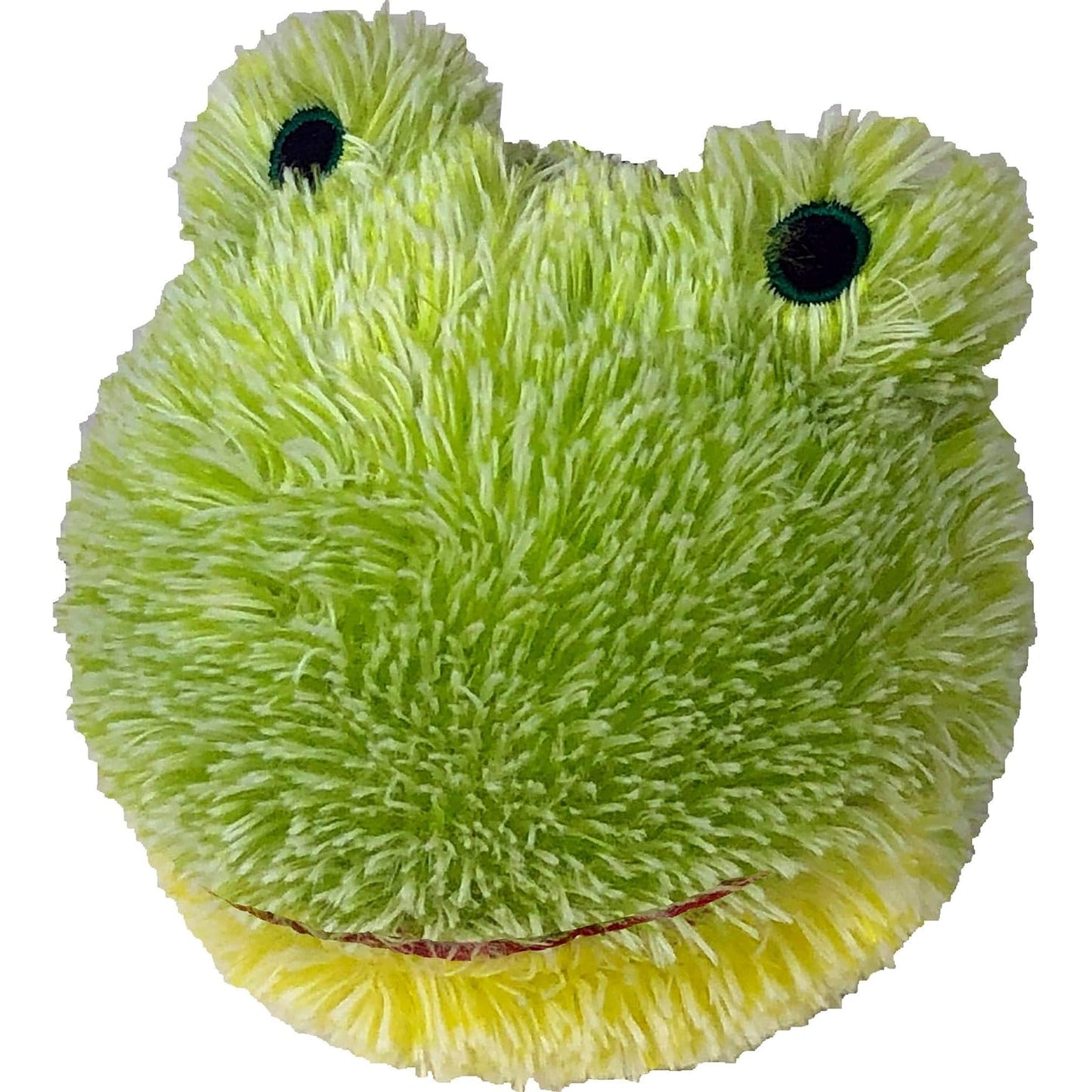 Petlou Squeak Small Squeaky Green Dog Toy - 4" EZ (Frog)