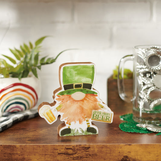 Primitives by Kathy Drink More Beer Chunky Sitter