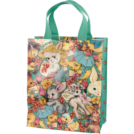 Primitives by Kathy Vintage Easter Daily Reusable Tote Bag
