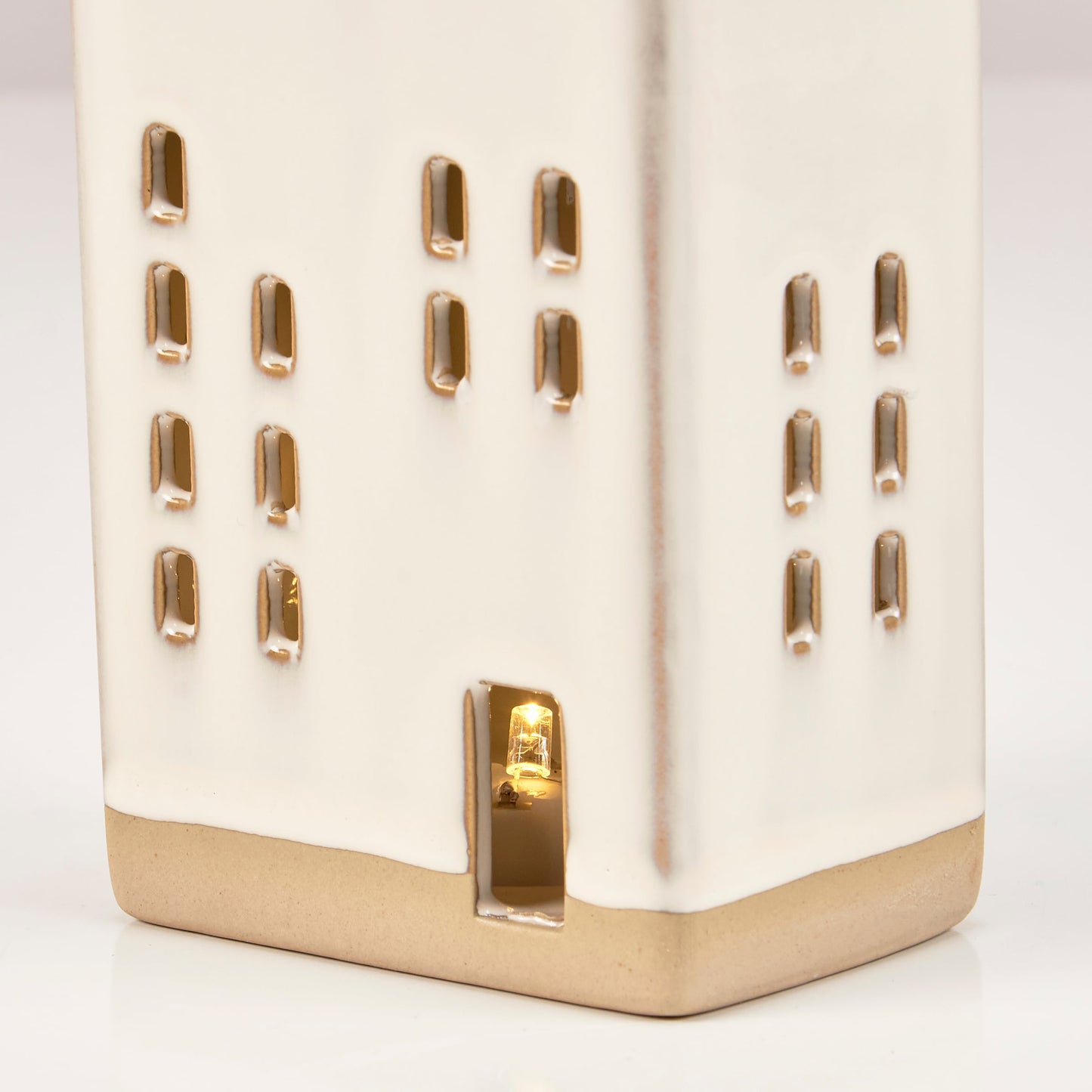 Primitives by Kathy Lighted House Figurine Set