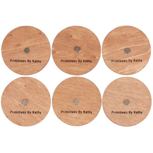 Primitives by Kathy Tiny Bird Magnet Set