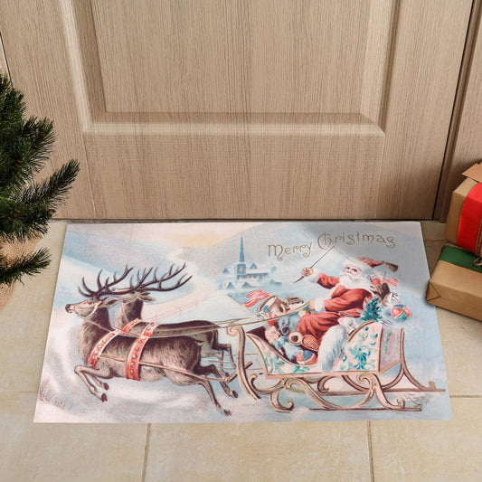 Primitives by Kathy Merry Christmas Rug-Indoor/Outdoor