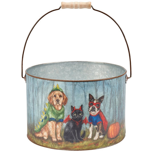 Primitives by Kathy Halloween Family Bucket