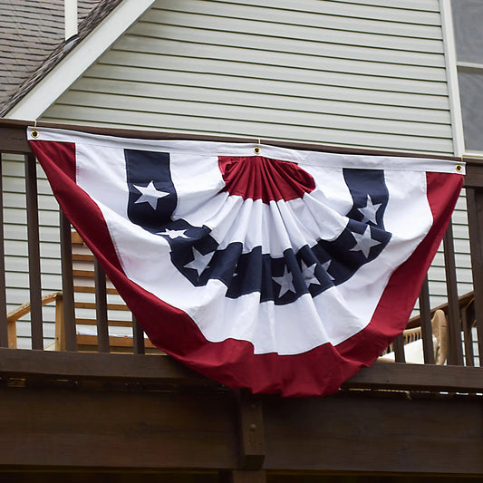 Primitives by Kathy American Flag Bunting - 72"L x 36"W