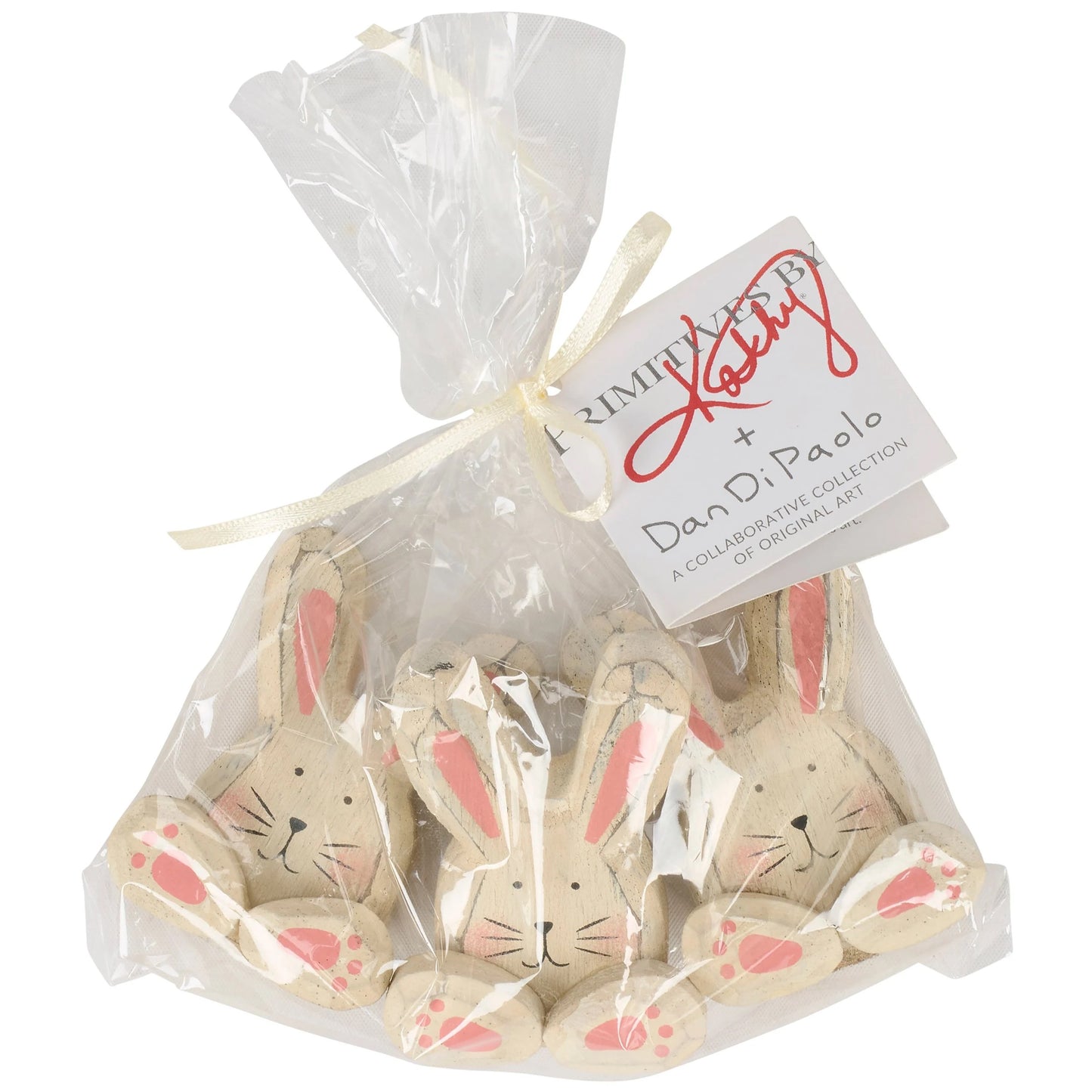 Primitives by Kathy Bunny Friends Chunky Easter Sitter Set