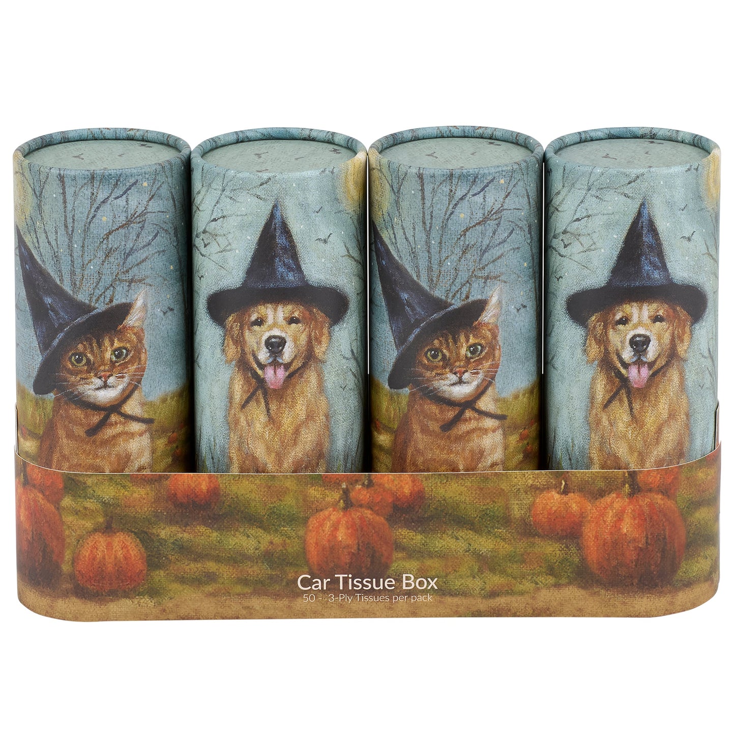 Primitives by Kathy Halloween Pet Tissue Box Set