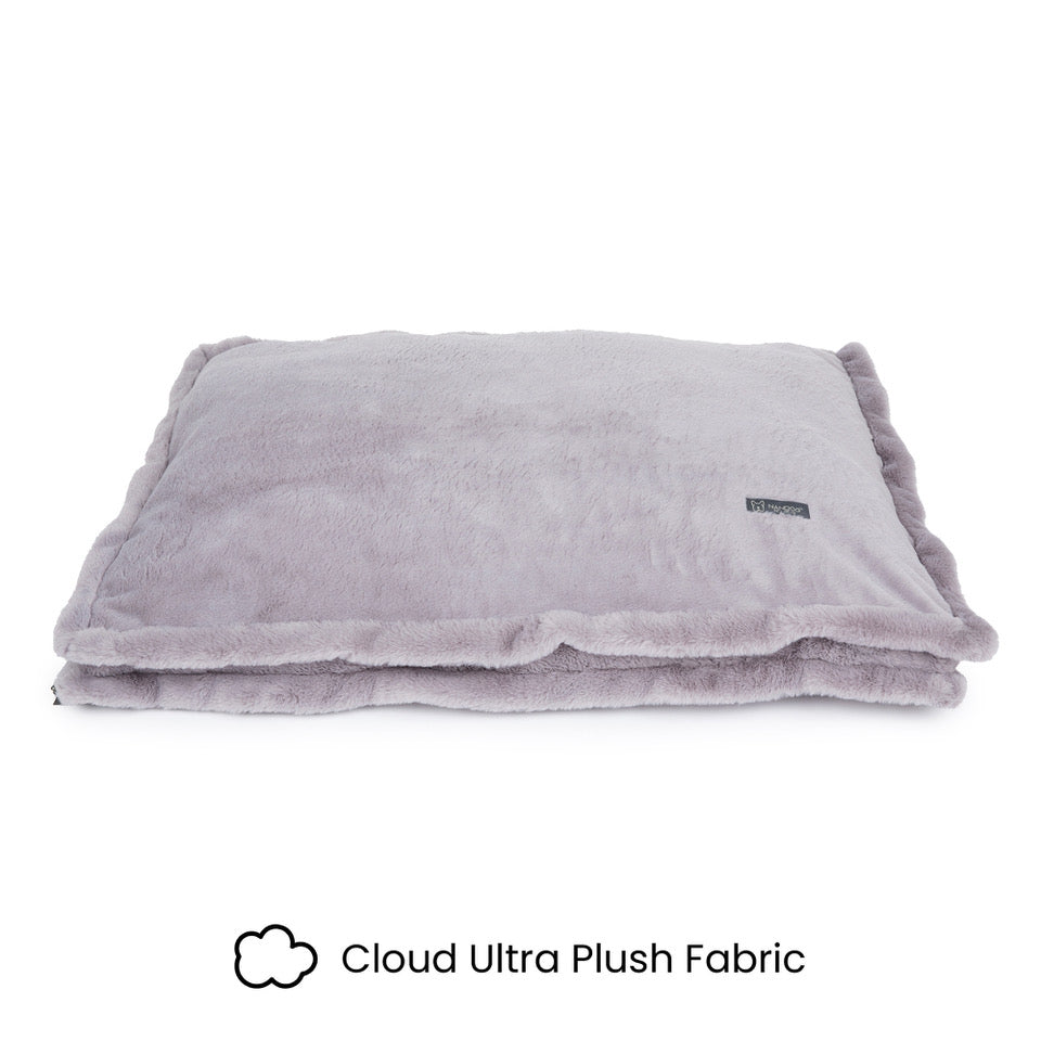 Nandog Pet Gear Removable Cover Large Cloud Pillow Bed Gray - 40 X 30 In