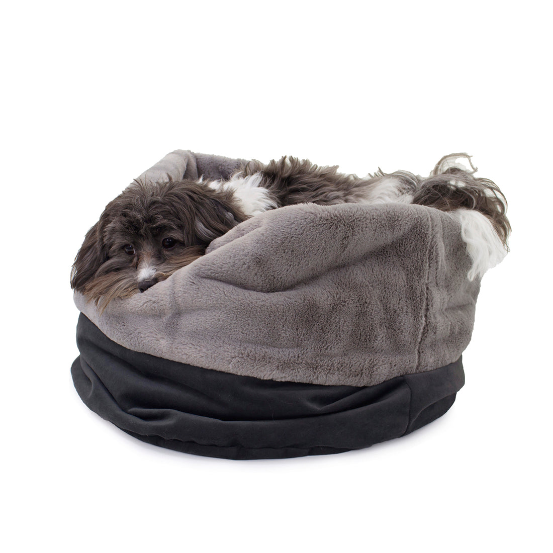 Carolina Pet Company Transforming Converting Dog and Cat Bed - Charcoal