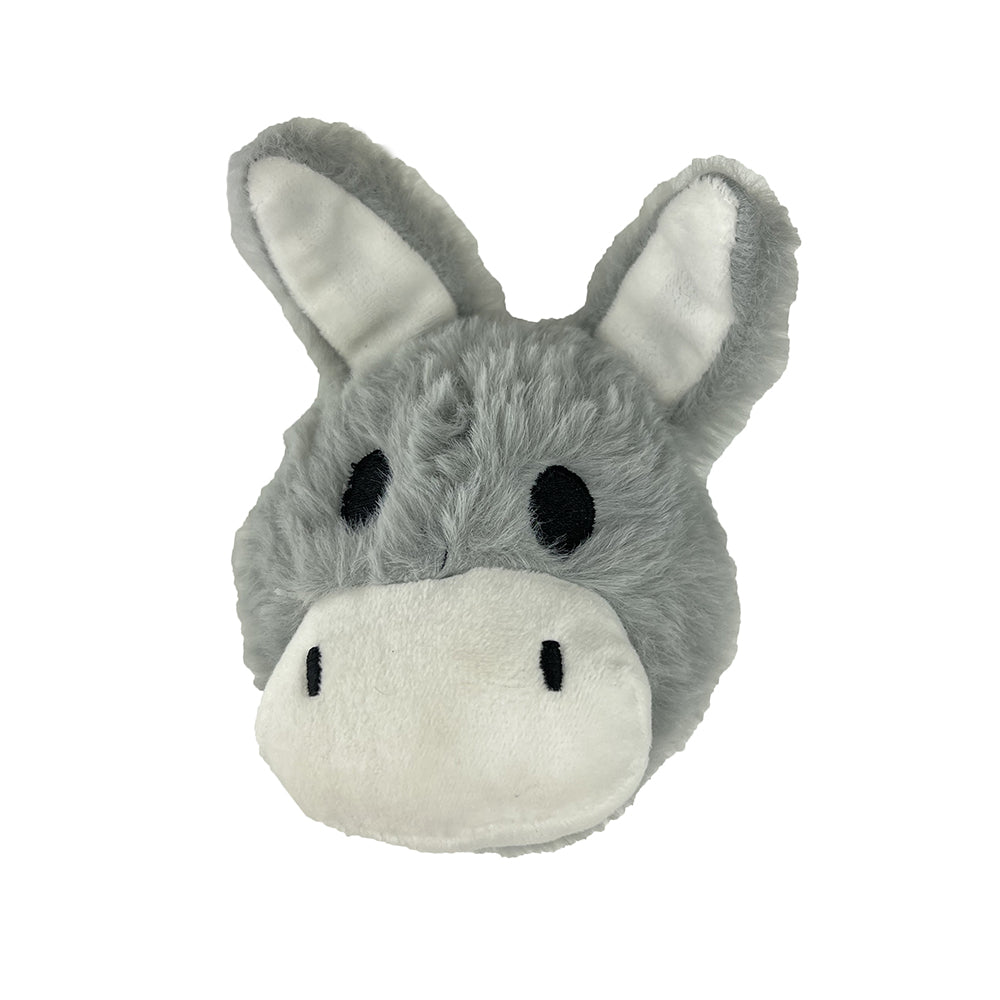 Petlou 4" EZ Squeaky Twin Pack Cow & Donkey