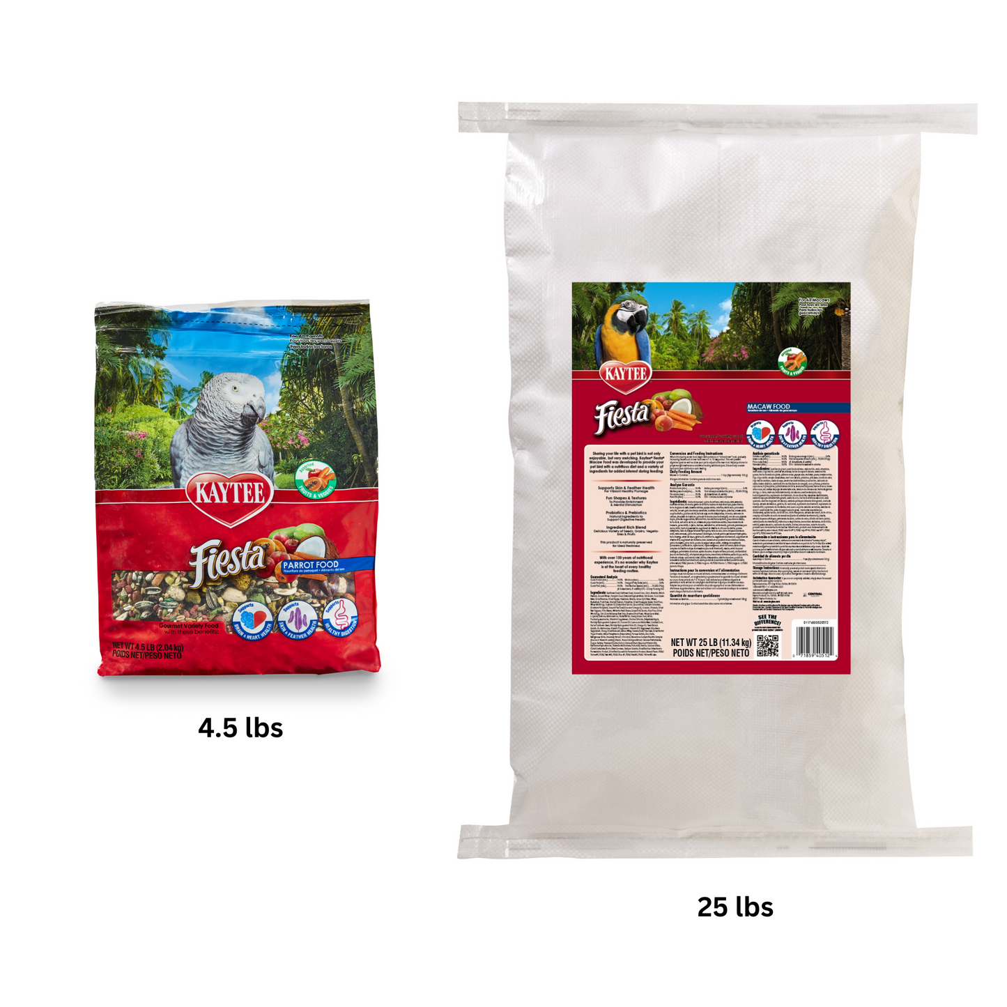 Kaytee Fiesta Max - Parrot Food- 2.5lbs