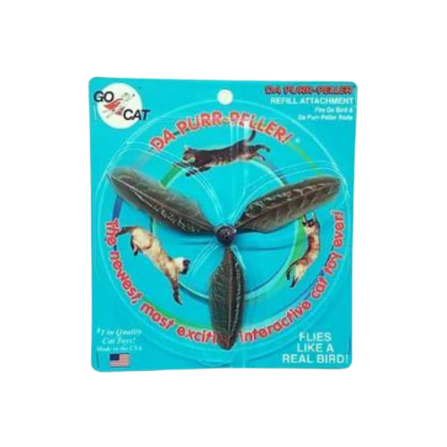 GoCat Da Purr-Peller Cat Toy Refill (5-Pack)