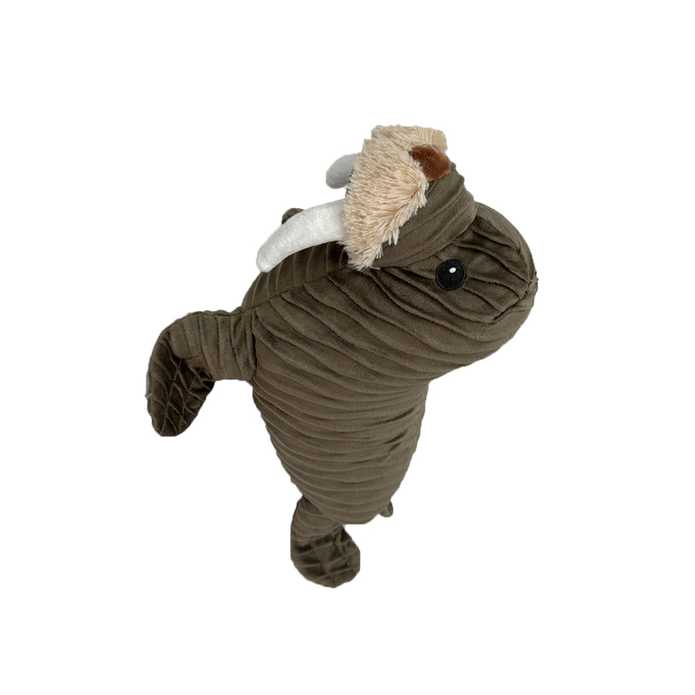 Petlou 12" Groovyz - Walrus Plush Dog Toy