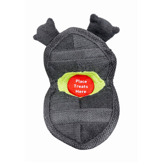 PetLou 4" RIP 4 Treats Frog Dog Toy