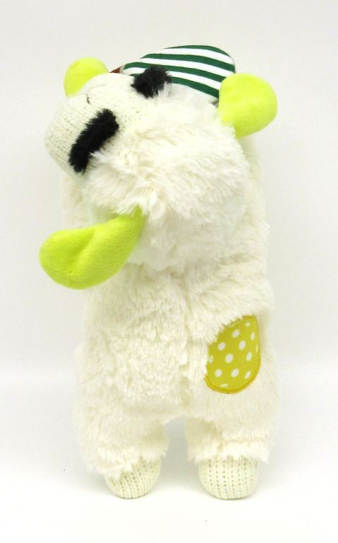 Multipet Lamb Chop Pickleball Plush Dog Toy -10.5"