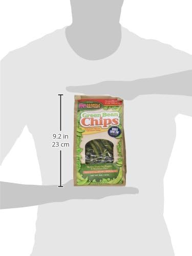 K9 Granola Factory Green Bean Chips Dog Treat, 4 Oz