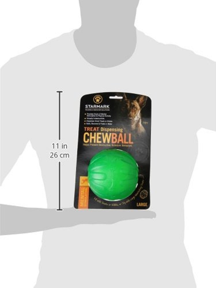 StarMark Treat Dispensing ChewBall - Large