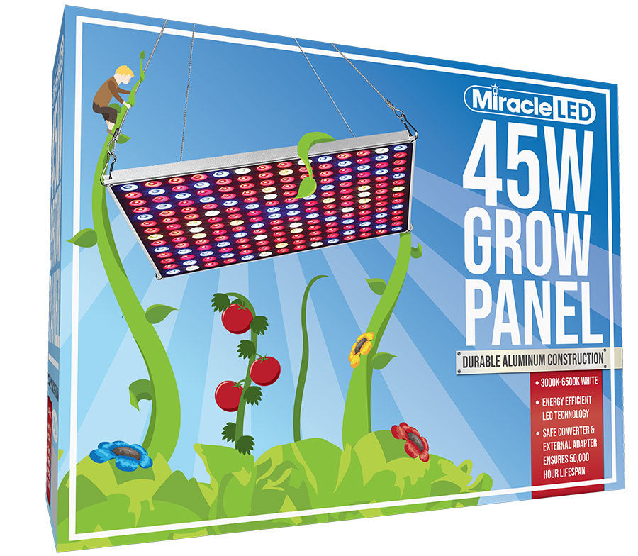 MiracleLED Multi Spectrum Hangable Grow Panel - 45 W