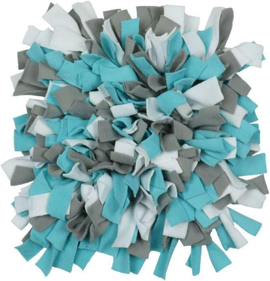 FOUFIT Hide n Seek Snuffle Mat Treat Hiding Nosework Toy for Dogs - Blue