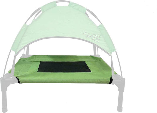 Midlee Dog Cot Replacement Bed Fabric- Green
