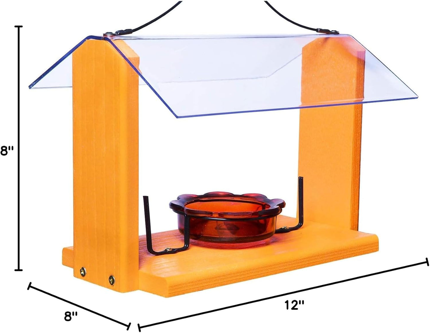 Woodlink Audubon Going Green Deluxe Green Oriole and Bluebird Feeder