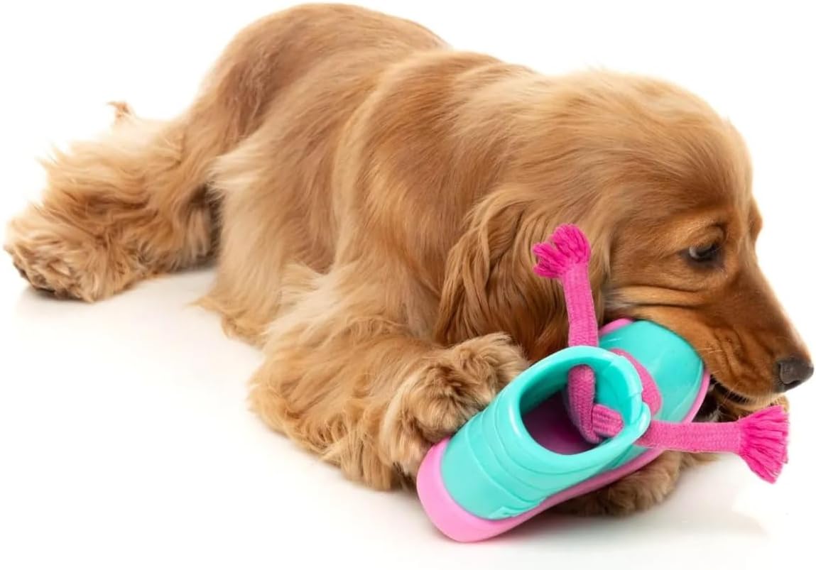 Fuzzyard Fresh Kicks 'N' Licks Rubber Sneaker Dog Toy Interactive Hide Treat Clean Teeth