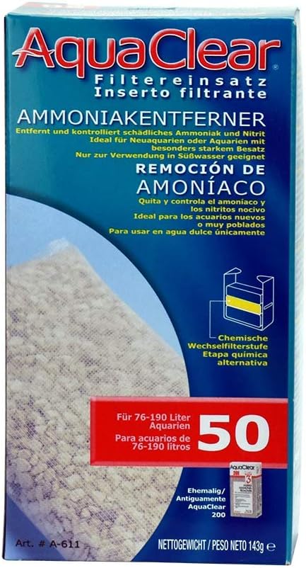 Aquaclear Ammonia Remover Filter Insert (20 - 50 Gallon)