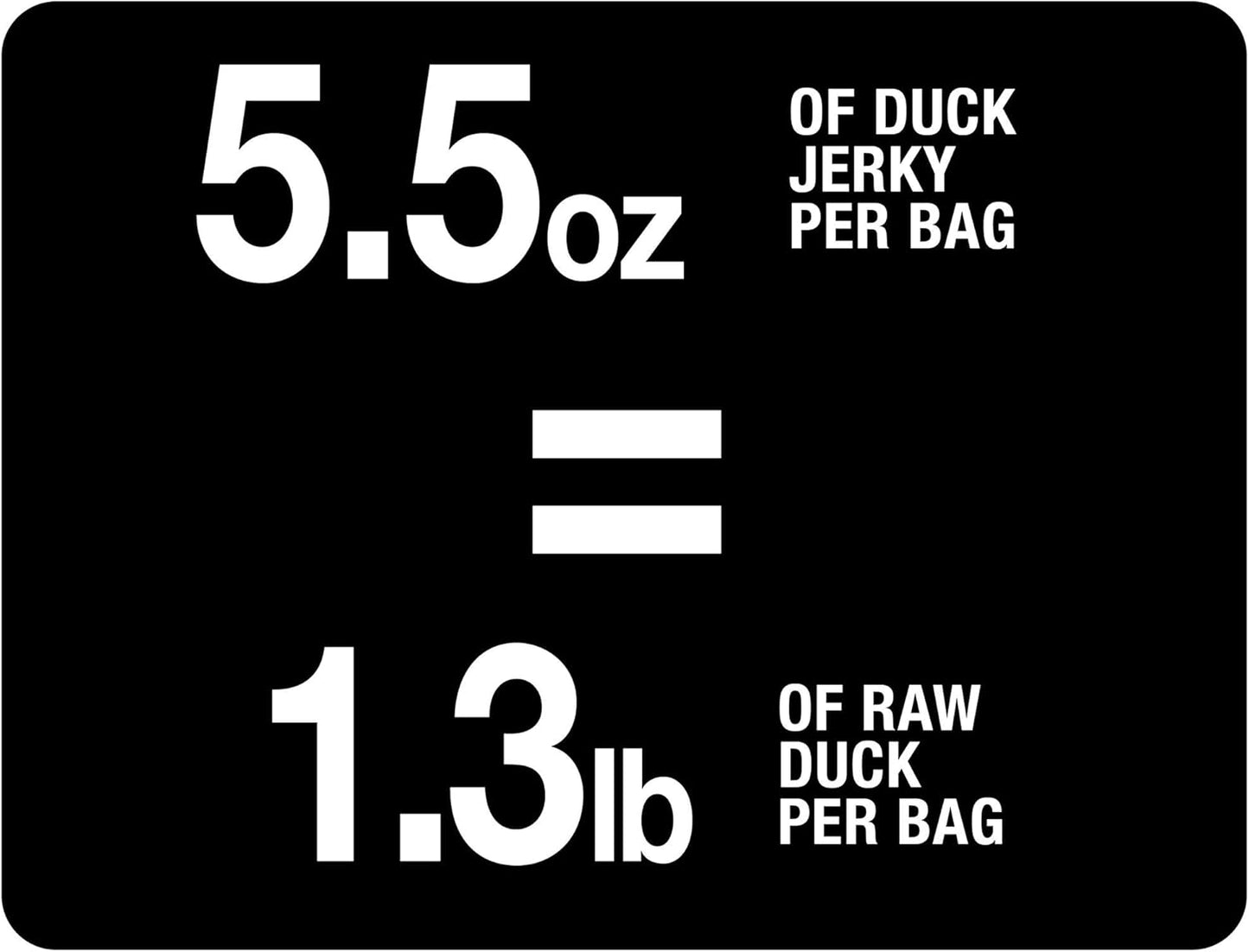 PureBites Duck Jerky Dog Treats, 2 Ingredients, 5.5oz