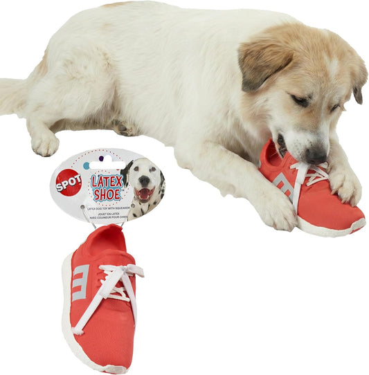 Ethical Spot Latex Shoes with String Laces - One Toy- Assorted Colors 9"