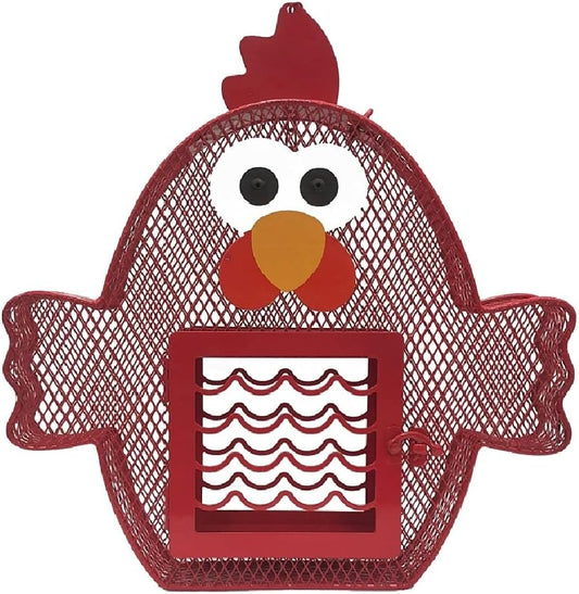 Heath Outdoor Products Chicken Suet and Seed Feeder - Red