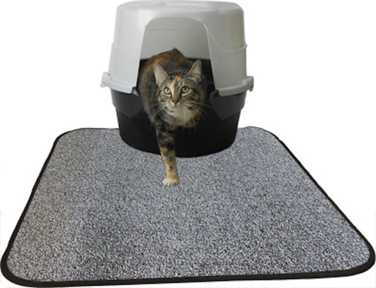Imperial Cat Neat n' Clean, Heavy Duty Litter Mat- Brown