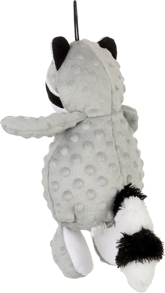 Petlou Dotty Friends Raccoon Plush Interactive Stuffed Dog Toy - 12"