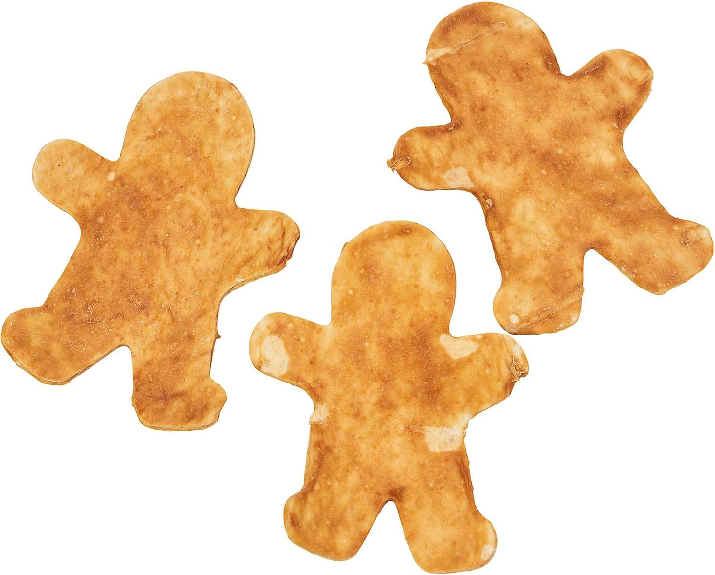 Fieldcrest Farms Nothing to Hide Gingerbread Men Chicken Flavor Chew Dog Treat (4 Pack)