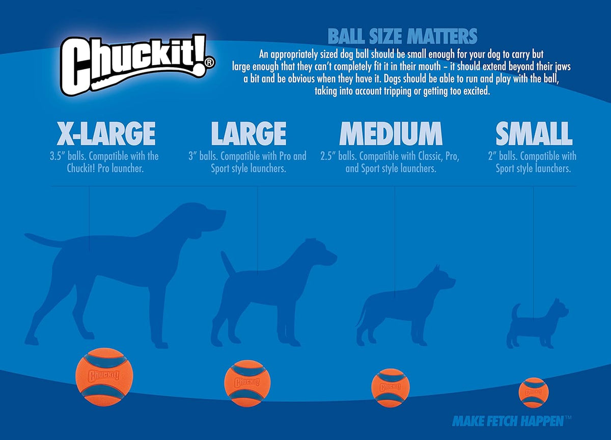 Chuckit Erratic Ball for Dogs- Medium (2.25" - 2 Pack)- 2 Pack