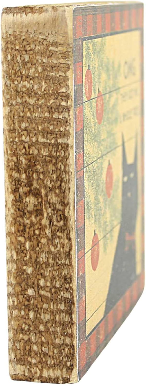 Primitives by Kathy They Got Me A Whole Tree Block Sign