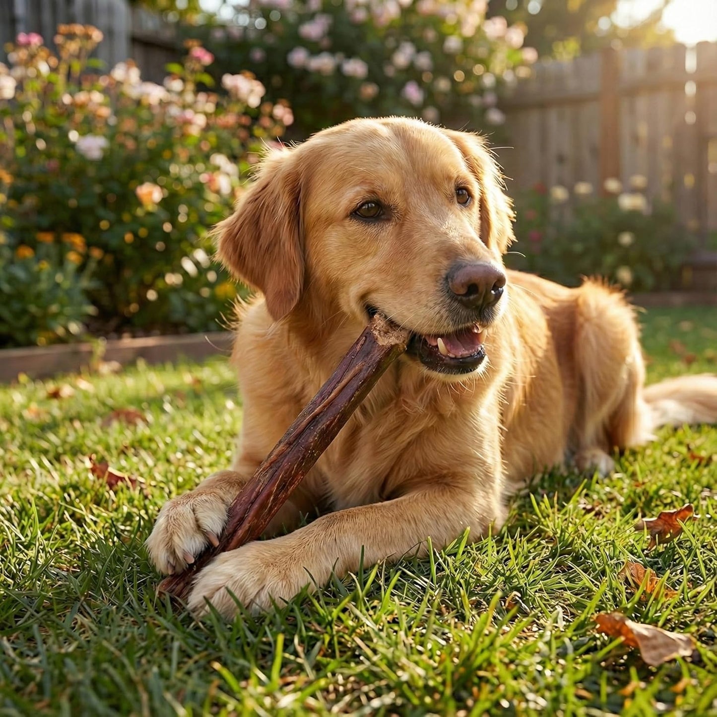 Fieldcrest Farms Nothin’ to Hide Large Roll Dog Chews, 10” Bully Stick Flavor, 2 Pack