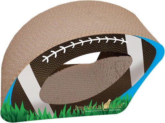 Imperial Cat Scratch 'n Shapes Football (2-in-1) Scratcher