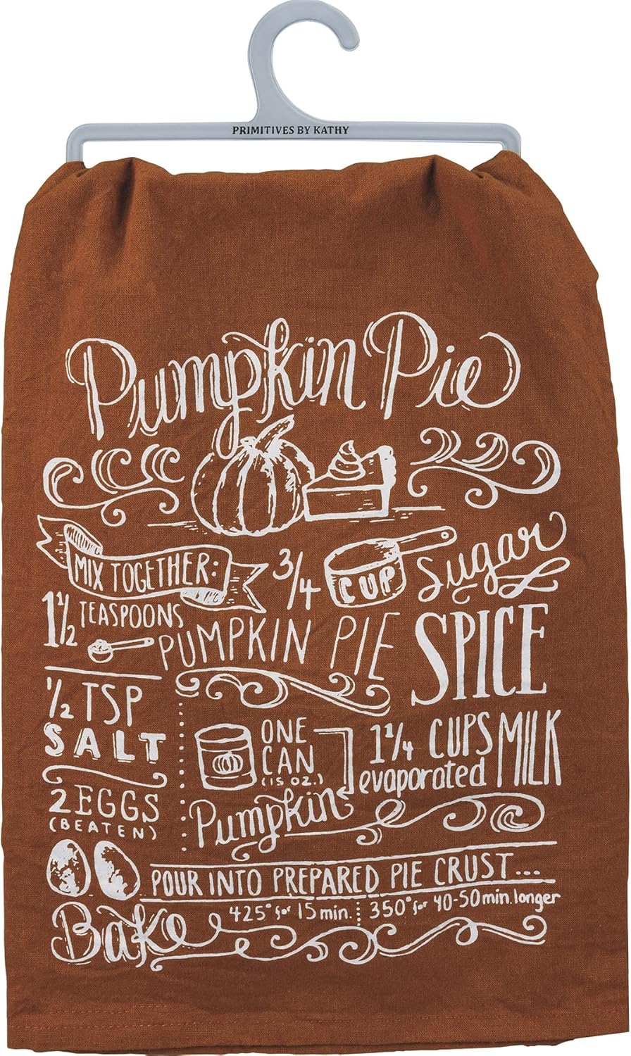 Primitives by Kathy Kitchen Towel - Pumpkin Pie