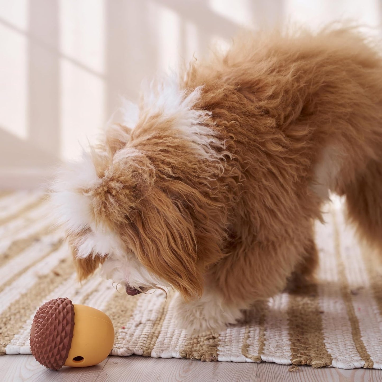 Ethical/Spot Treat Tumbler Acorn Dog Toy 5"
