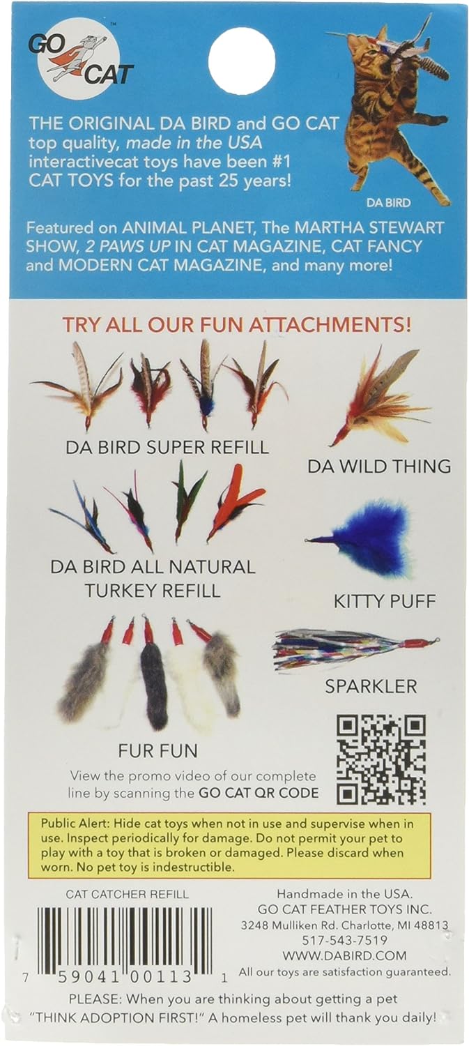 GoCat Cat Catcher Refill Mouse