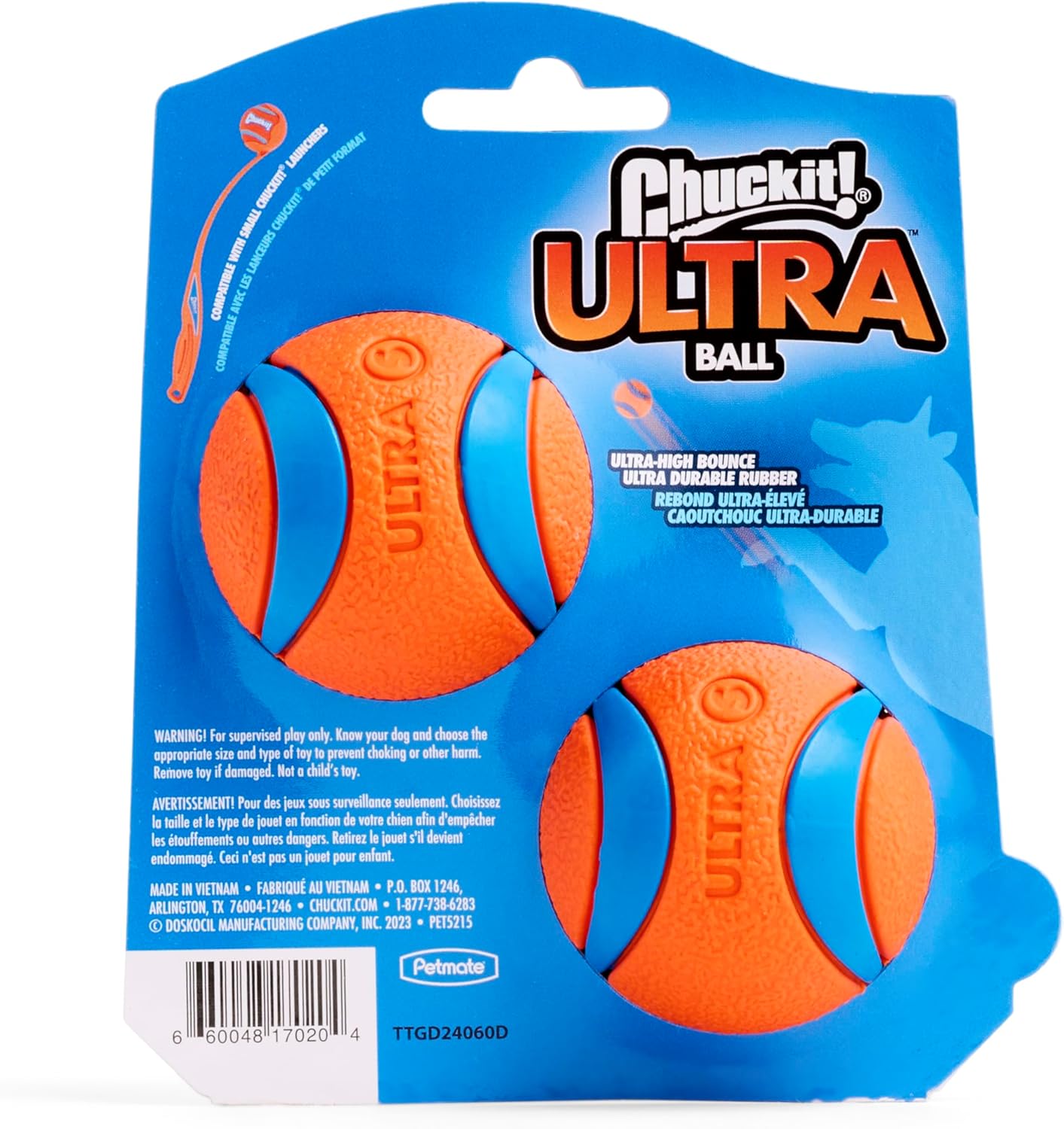 Chuckit Ultra Balls - Small (2" - 2 Count)