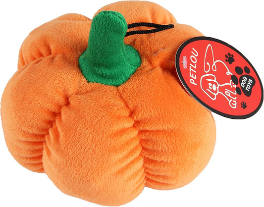 Pet Lou Pumpkin Dog Toy - 8"