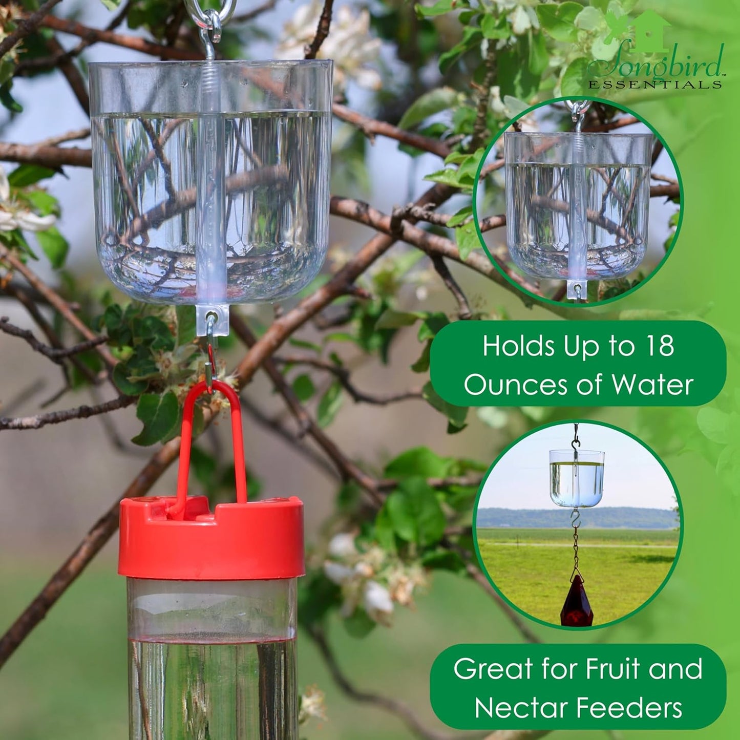 Songbird Essentials SE610 Nectar Protector-Clear/Bulk (Set of 1)