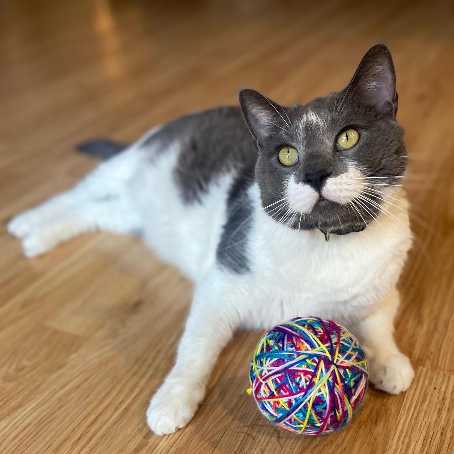 ETHICAL/SPOT Sew Much Fun Yarn Ball Cat Toys - 3.5" (1 pk)