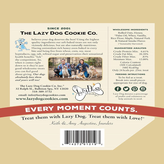 The Lazy Dog Cookie Co. Home For The Holidays Christmas Dog Treats, 5 oz.