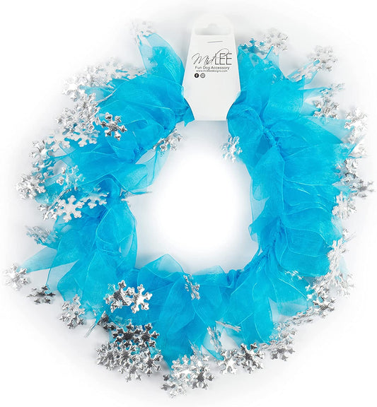 Midlee Snowflake Decorative Dog Collar