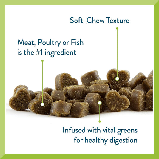 Pet Greens Bell Rock Li'l Treats Healthy Salmon Dog Treat - 6oz
