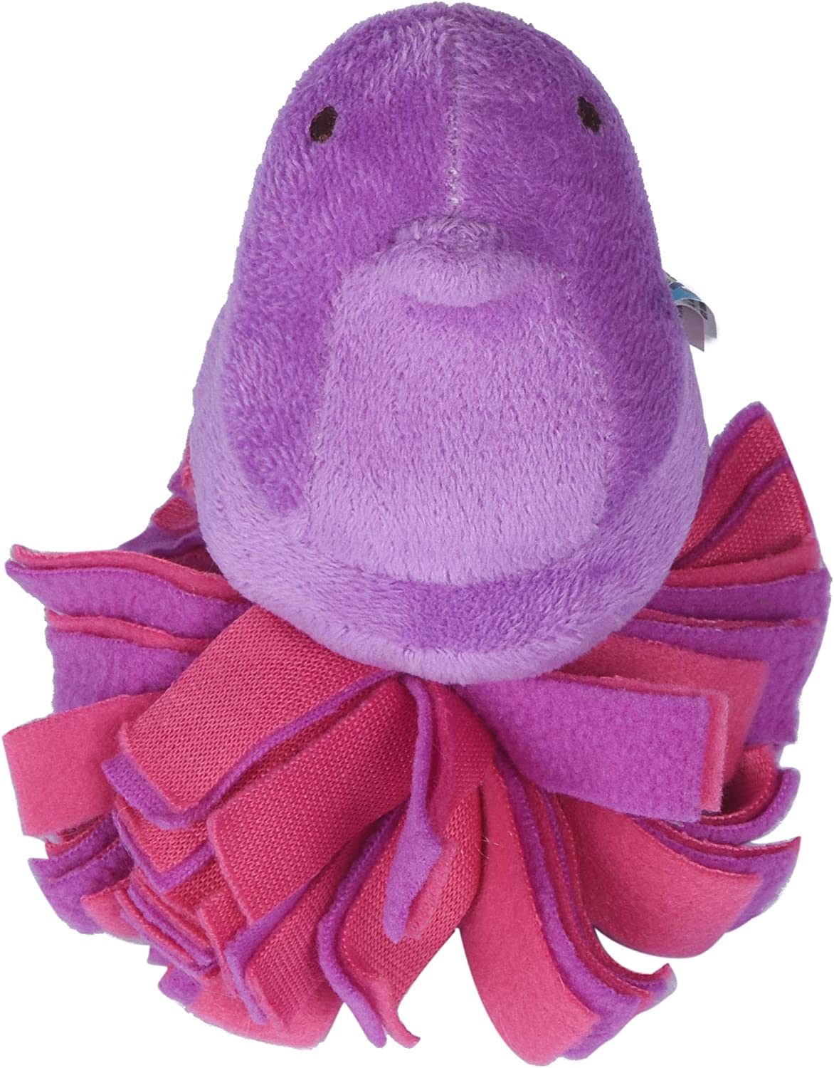 Peeps Fleece Bottom Plush Chick Squeaky Pet Toy (Purple)