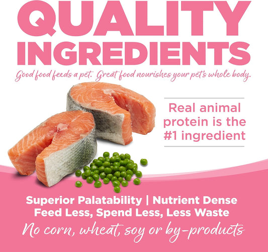 NutriSource PureVita Grain Free Salmon & Peas Entree Dry Dog Food - 25 lbs