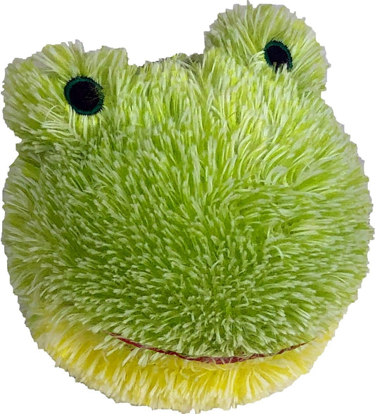 Petlou Squeak Small Squeaky Green Dog Toy - 4" EZ (Frog)